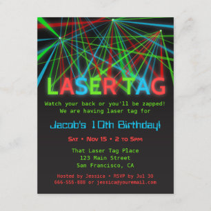 Le néon exprime des invitations de fête