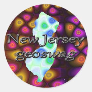 Le New Jersey Geocaching fournit des autocollants