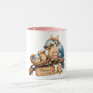 Le nid douillet de maman – Mug matinée de la famil