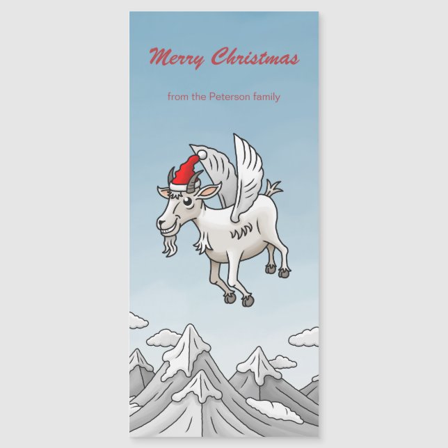Le Noël de la chèvre volante (Devant)