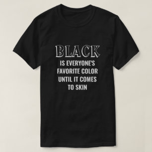Le noir est le T-shirt couleur préféré de tous