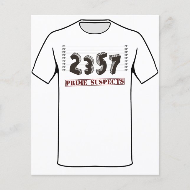 Le nombre premier soupçonne (Devant)