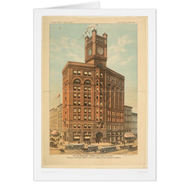 Le nouveau bâtiment de San Francisco Chronicle (Devant)