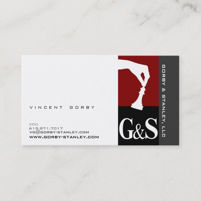 Le nouveau carte de visite de Vincent (Devant)