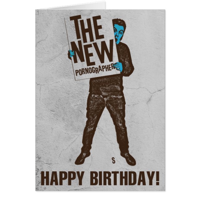 Le nouveau signe de pornographes (Devant)