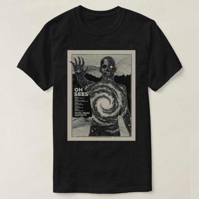 le Oh Sees tour art classique T-shirt (Design devant)