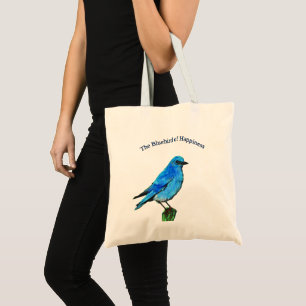 Le oiseau bleu du Sac fourre-tout du bonheur