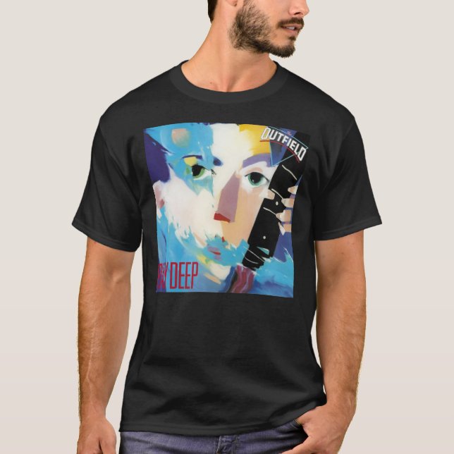 Le Outfield Joue Deep Classic T-Shirt (Devant)