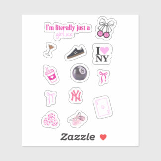 Le pack Sticker Pinterest Girl || Stic étanche