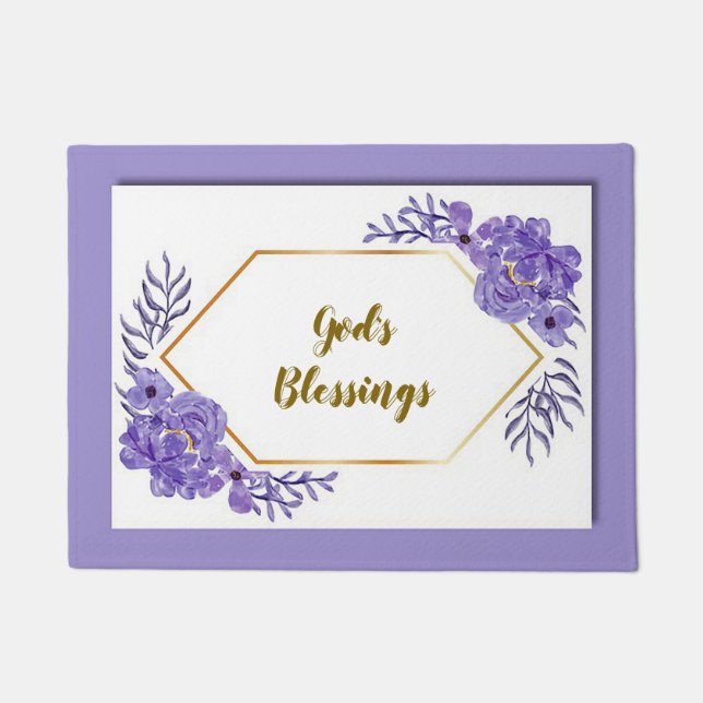 Le paillasson des bénédictions de Dieu (Devant)