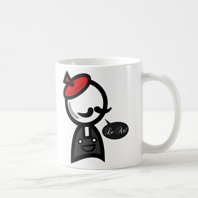 Le Painter - tasse (Droite)