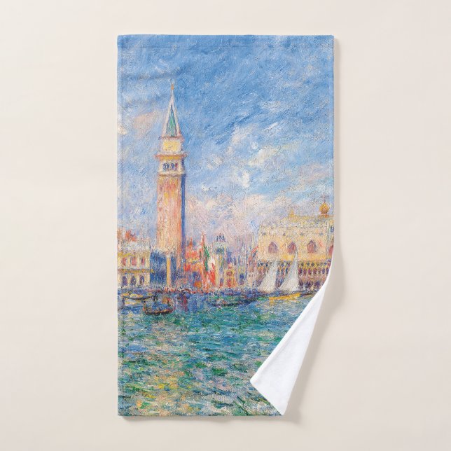 Le Palais des Doges, Venise par Renoir (Serviette à main)