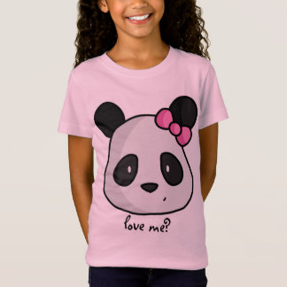 Le panda badine le T-shirt