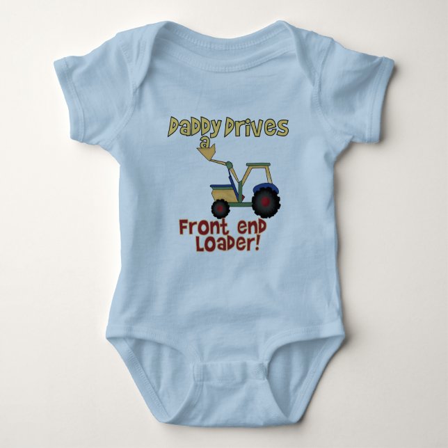 Le papa conduit le T-shirts et les cadeaux d'un (Devant)