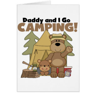 Le papa et moi vont les T-shirts et les cadeaux