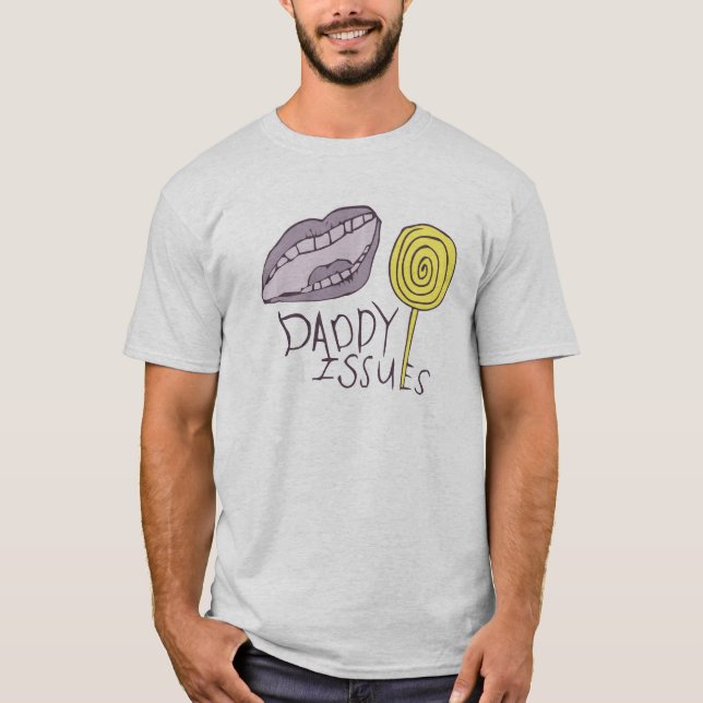 Le papa publie le T-shirt des hommes (Devant)