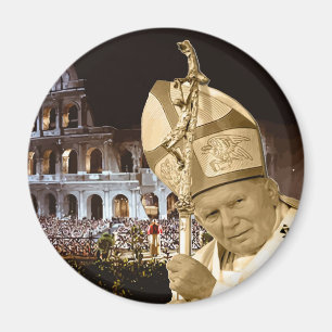 Le pape Jean-Paul II, le grand aimant de la bénédi