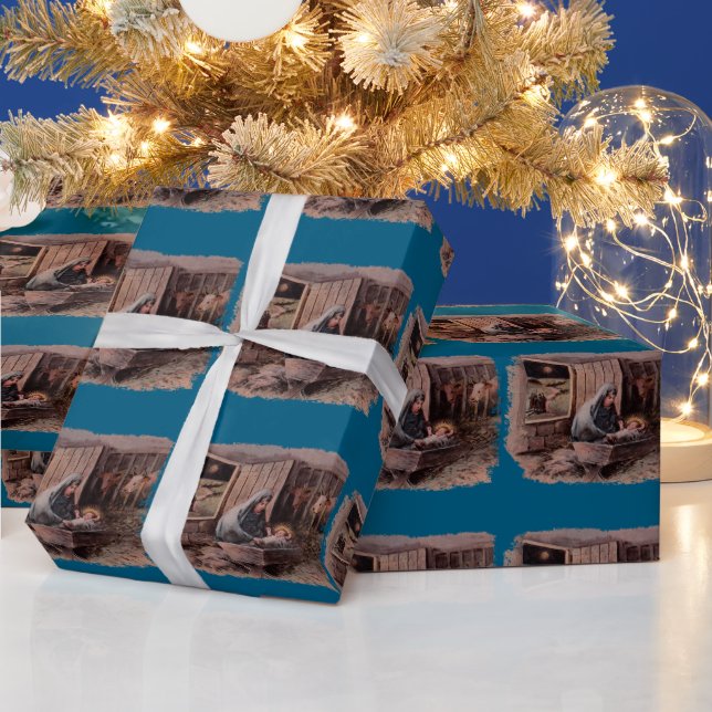 Le papier cadeau des bénédictions de Noël (Vacances)