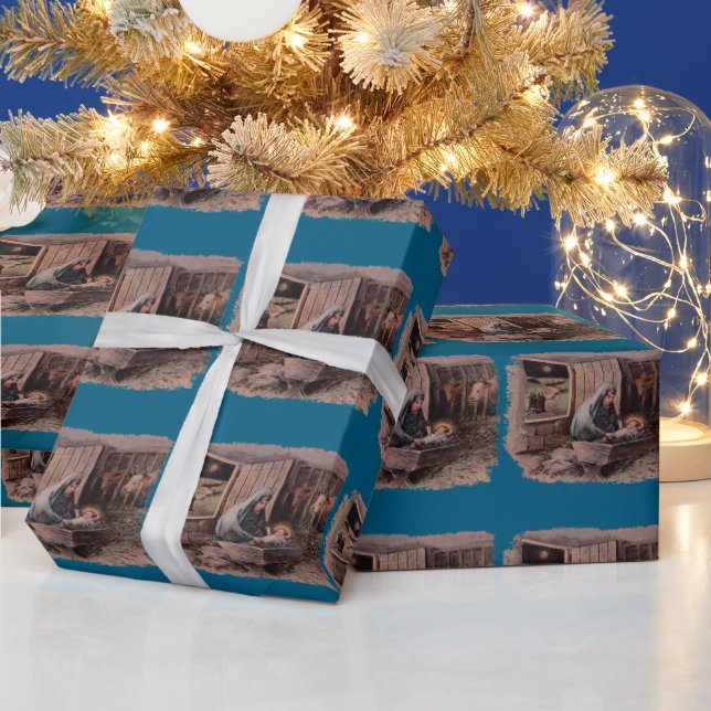 Le papier cadeau des bénédictions de Noël (Vacances)
