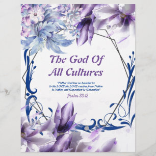 Le papier d'aquarelle Dieu de toutes les cultures