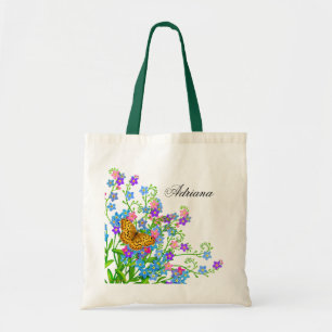 Le papillon m'oublient dessus pas sac fourre-tout