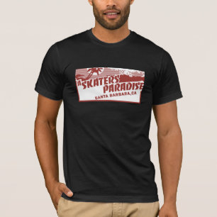 Le paradis du patineur - T-shirt noir