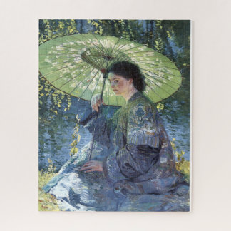 Le Parasol Vert par Guy Rose Puzzle Art