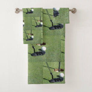 Le Parc De Marquage Des Putters De Golf Sur Le Ver