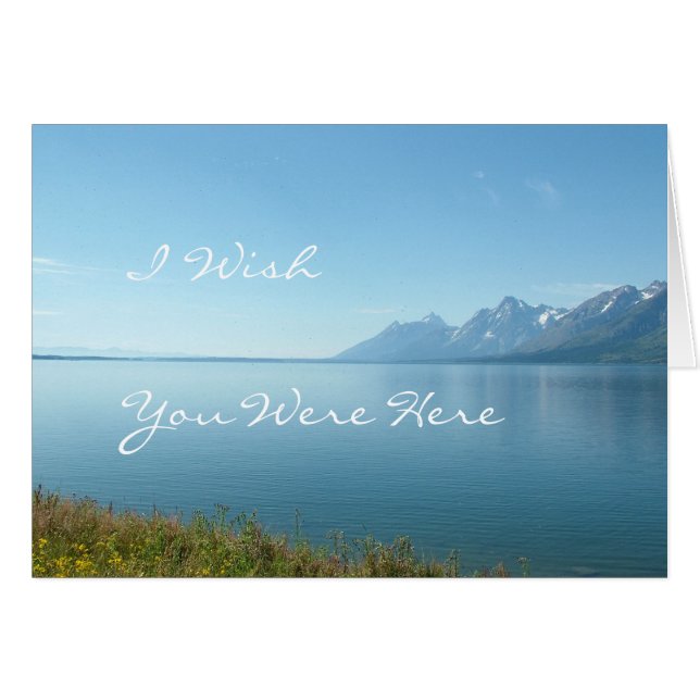 Le Parc national de Grand Teton (Devant horizontal)