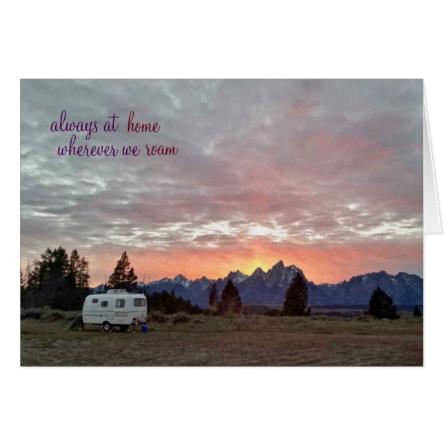 Le Parc national de Grand Teton (Devant horizontal)
