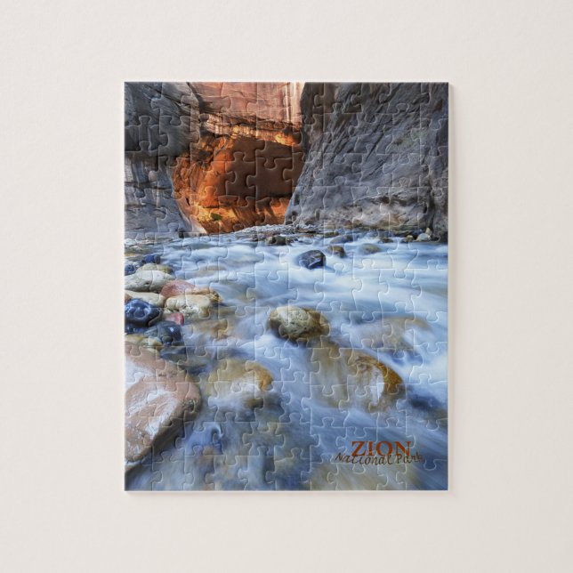 le parc national de la zion le narrows puzzle (Vertical)