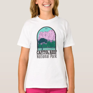 Le Parc National du Capitol Reef Utah T-Shirt Vint