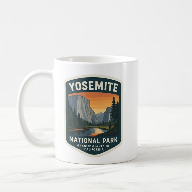 Le parc national Yosemite Travel Mug (Gauche)