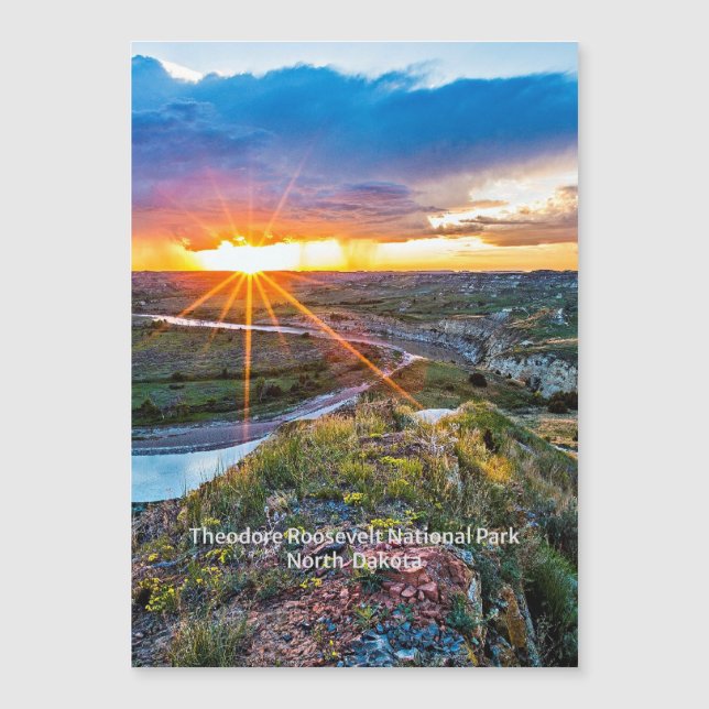 Le parc Theodore Roosevelt du Dakota du Nord (Devant)