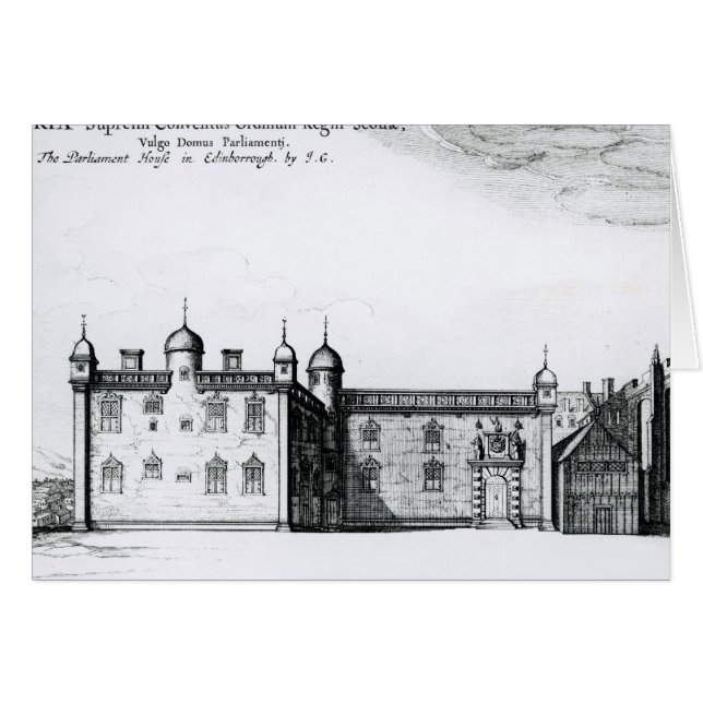Le Parlement logent à Edimbourg (Devant horizontal)