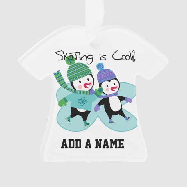 Le patinage de pingouins est frais (devant)