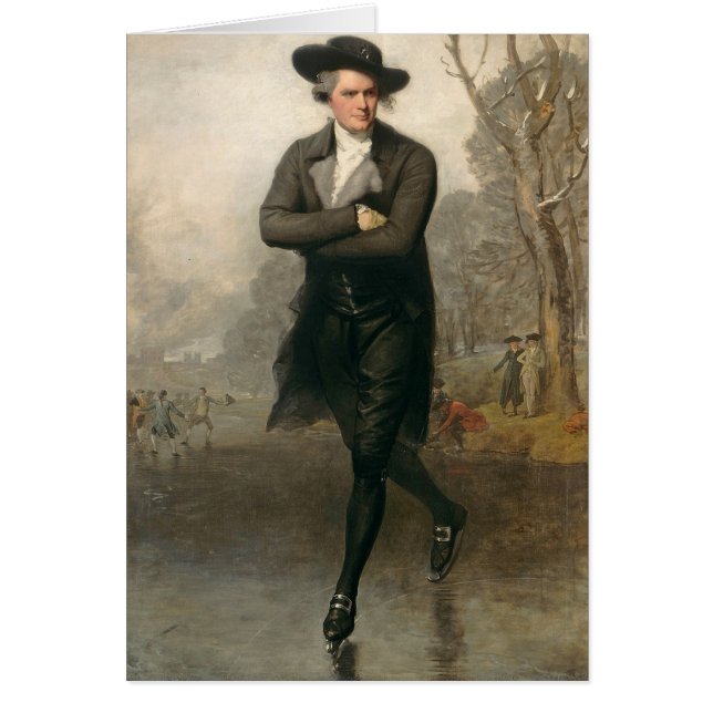 Le patineur (portrait de William Grant) (Devant)