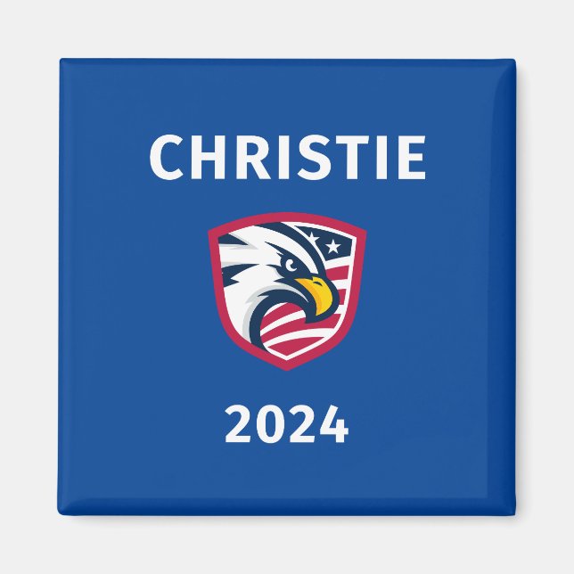 Le patriotique cool Chris Christie 2024 - Magnet é (Devant)