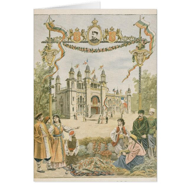 Le pavillon bulgare à l'universel (Devant)