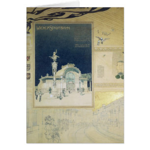 Le pavillon de Stadtbahn de Vienne