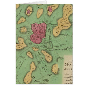 Le Pays De Moriah Ou Jérusalem