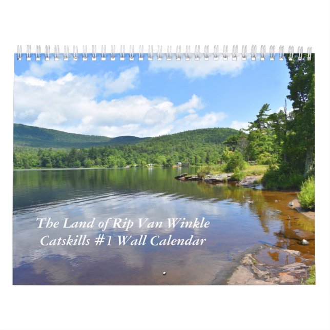 Le Pays de Rip Van Winkle 1 Calendrier du mur (Protection)