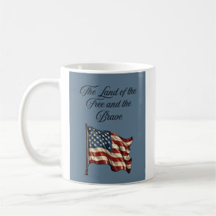 Le pays des Libres et des Braves Mug