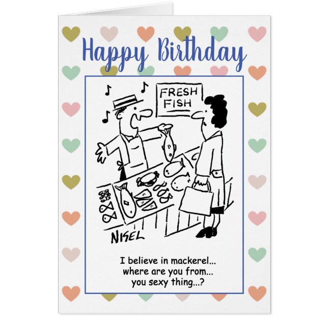 Le pêcheur chante à un client. Chocolat chaud (Devant)