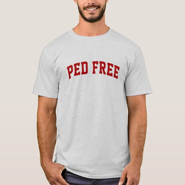 Le PED libèrent le T-shirt (Devant)