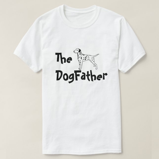 Le Père Chien Dalmatien T-shirt (Design devant)