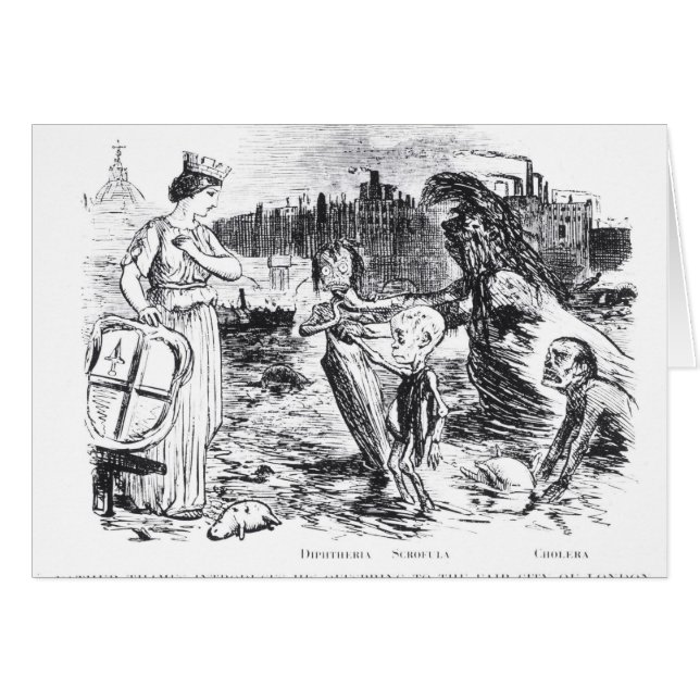 Le père la Tamise présente sa progéniture (Devant horizontal)