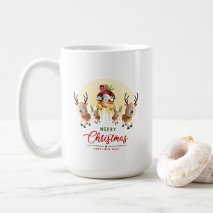 Le Père Noël arrive Mug classique #15