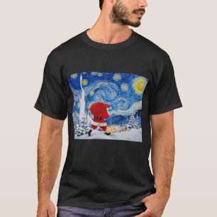 Le Père Noël arrive, T-shirt de Noël
