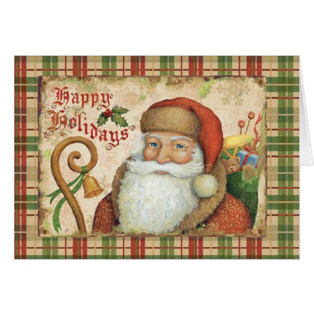 Le père noël avec des cadeaux (Devant horizontal)
